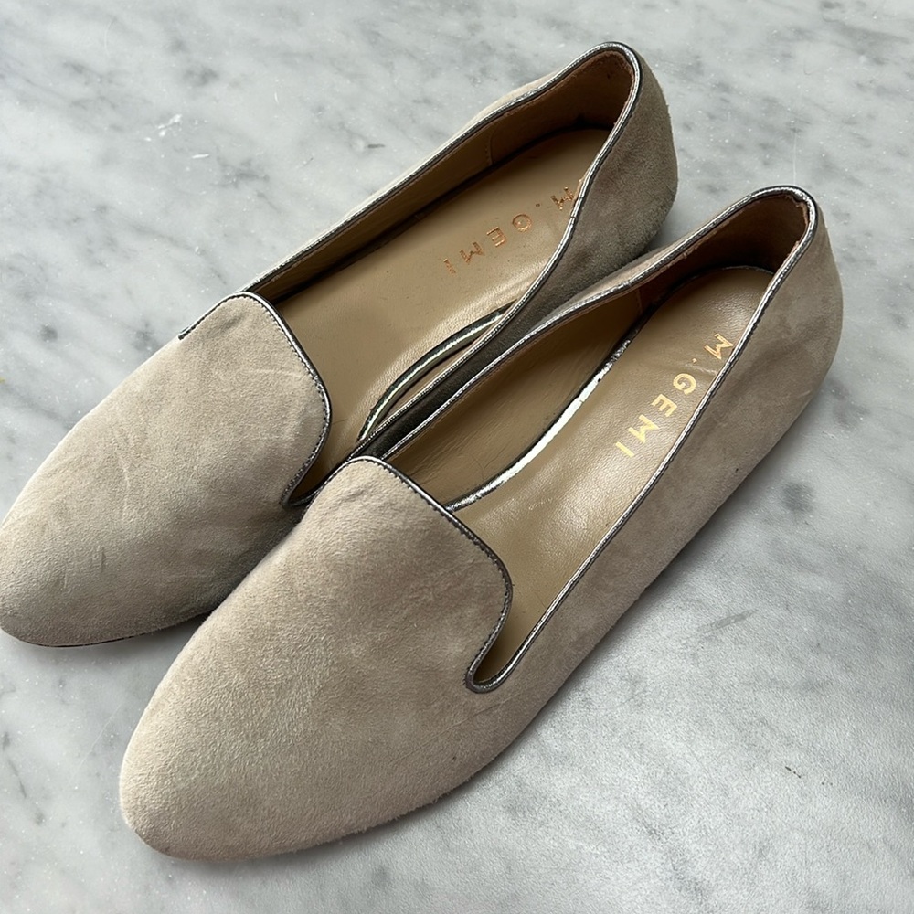 M. Gemi real Italian leather flats